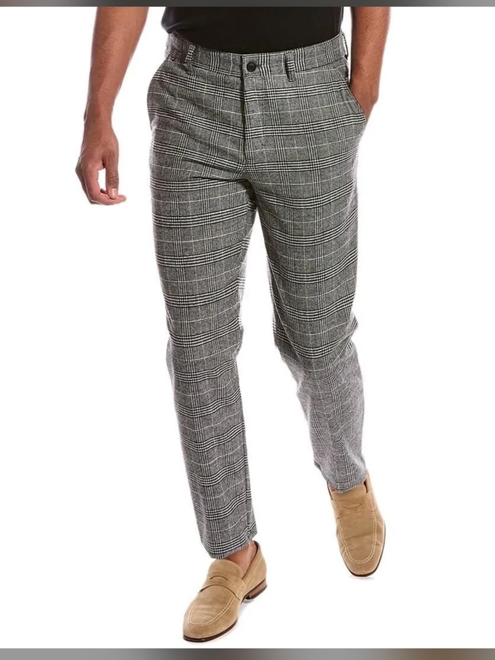Men's Boss Hugo Gray P-Perin wool blend trouser size 32 r